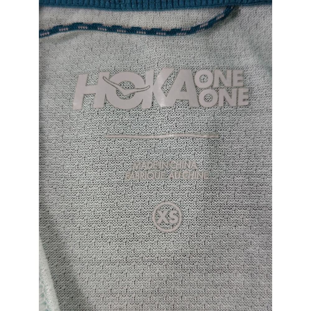 Hoka Airolite Hoody LS Shirt Womens S Blue Lightweight Running Hiking Outdoor - Picture 8 of 14